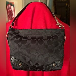 Black Coach Carly purse